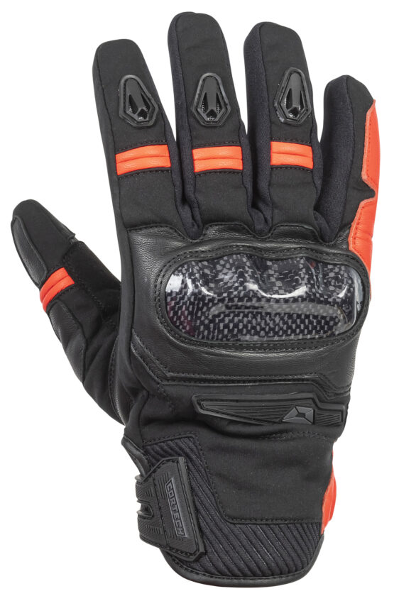 Cortech Super-Sonic Waterproof Gloves Black/Red Small