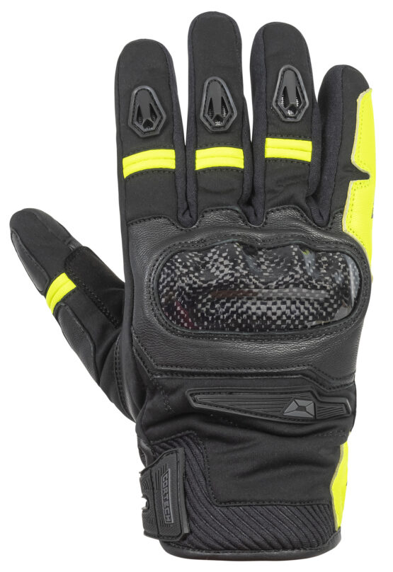 Cortech Super-Sonic WP Gloves Black High-Vis Medium