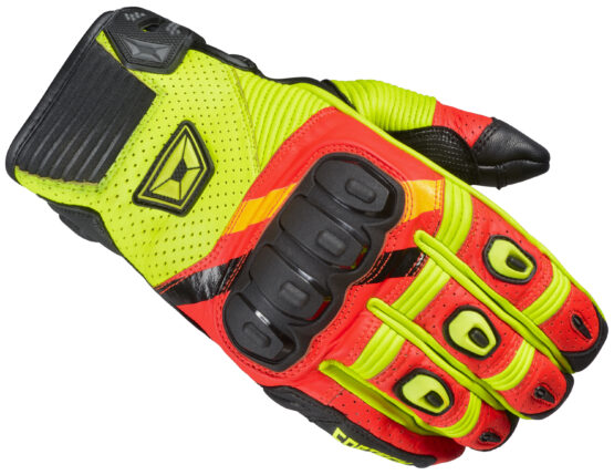 Cortech Manix ST Gloves Red Hi-Viz Small