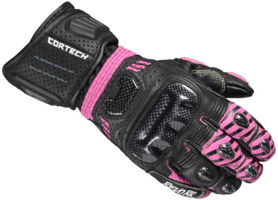 Cortech Revo Sport RR Gloves Black Pink Women's X-Large
