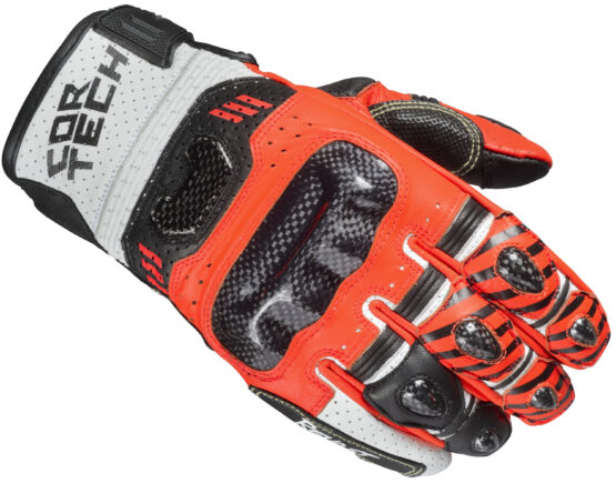 Cortech Revo Sport ST Gloves Red/White Small