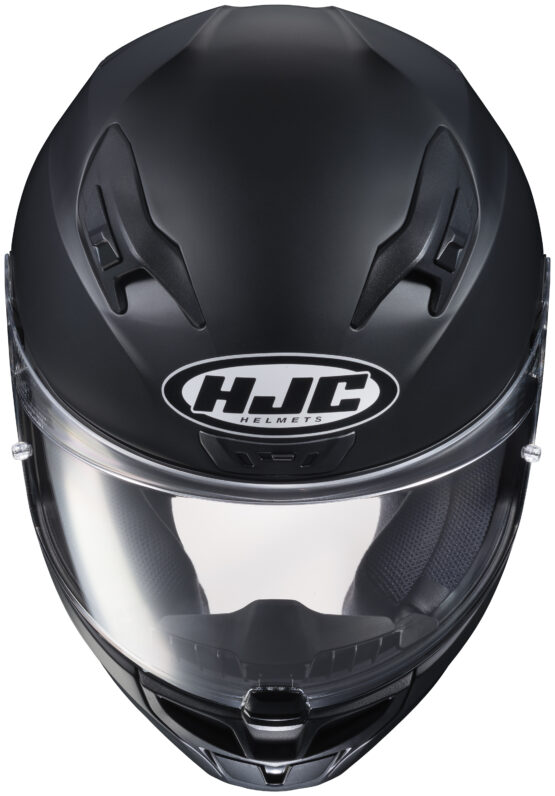 i10 Semi-Flat Black Full-Face Street Motorcycle Helmet Large - Image 2