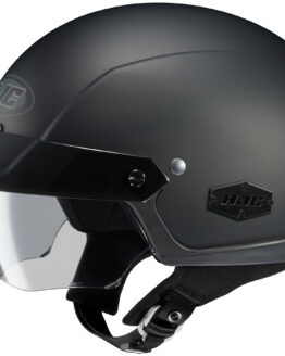 IS-Cruiser Matte Black Open-Face Half Helmet 2X-Large