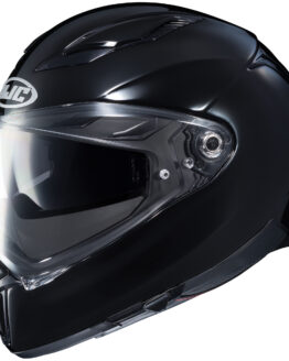 F70 Solid Black Full-Face Street Helmet X-Small