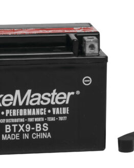 BikeMaster Maintenance Free Battery Replaces YTX9-BS 12V 135CCA