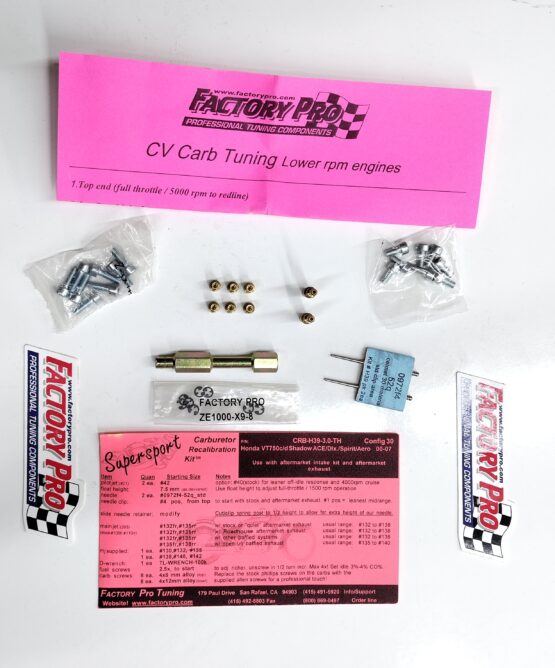 Factory Pro Carb Jet Kit Fits 01-06 VT750 Ace/Ace Deluxe/Shadow Spirit