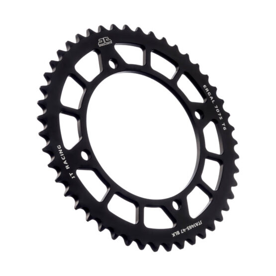 Black Aluminum Rear Sprocket - 47 Teeth 420 Pitch