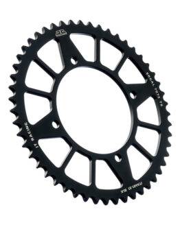 Black Aluminum Rear Sprocket - 52 Teeth 428 Pitch