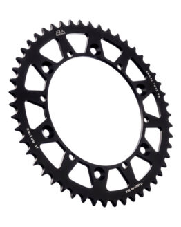 Black Aluminum Rear Sprocket - 49 Teeth 520 Pitch