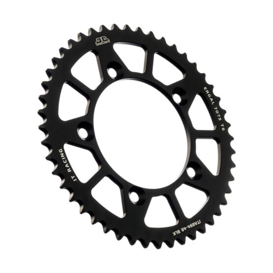 Black Aluminum Rear Sprocket - 50 Teeth 420 Pitch - Image 2