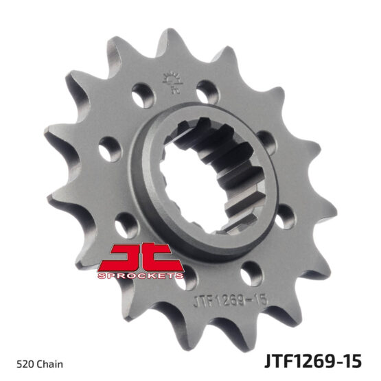 Front Steel Countershaft Sprocket - 15 Tooth 520 Chain Conversion - Image 2
