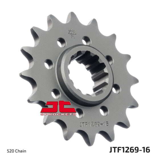 Front Steel Countershaft Sprocket - 16 Tooth 520 Chain Conversion - Image 2