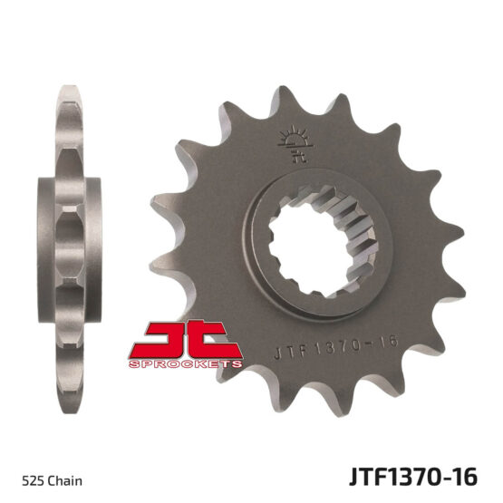 Front Steel Countershaft Sprocket - 16 Tooth 525 - Image 2