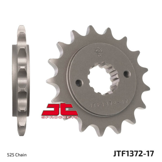 Front Steel Countershaft Sprocket - 17 Tooth 525 - Image 2