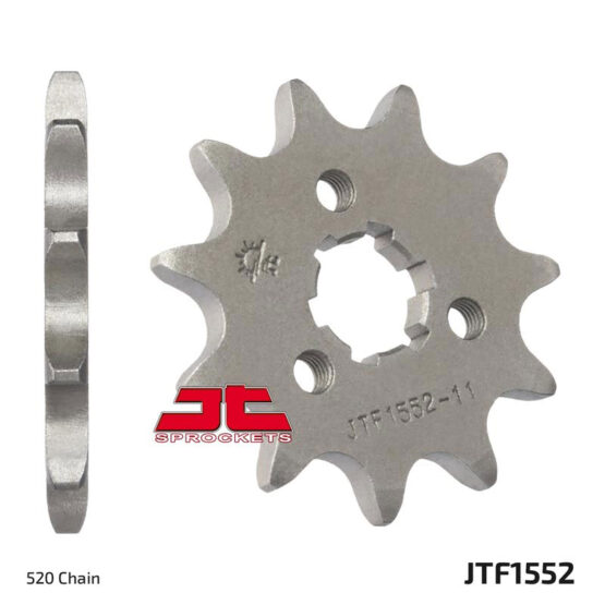 Steel Front Countershaft Sprocket - 11 Teeth, 520 - Image 2
