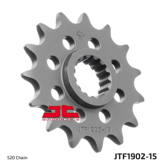 Front Steel Countershaft Sprocket - 15 Tooth 520 - Image 2