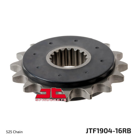 Front Steel Countershaft Sprocket w/ Rubber Damper - 16 Tooth 525 - Image 3