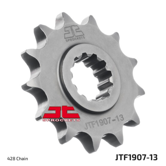 Front Steel Countershaft Sprocket - 13 Tooth 428 - Image 2