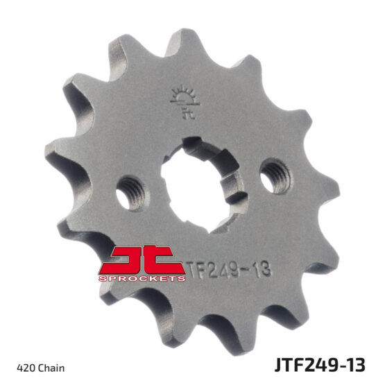Front Steel Countershaft Sprocket - 13 Tooth 420 - Image 2