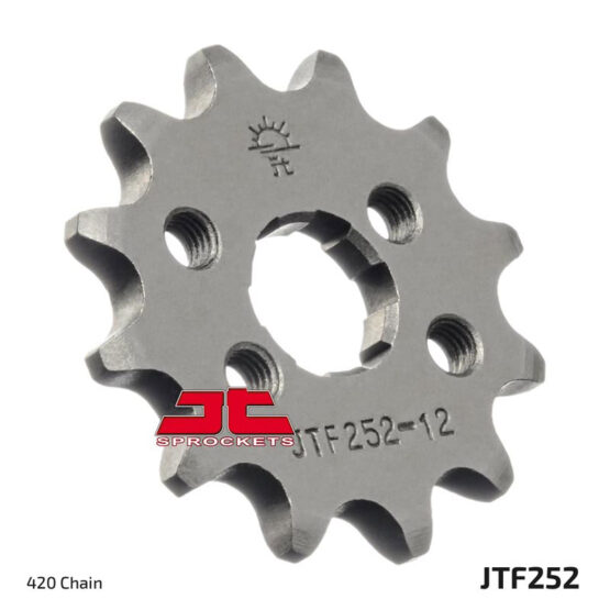 Front Steel Countershaft Sprocket - 17 Tooth 420 - Image 2