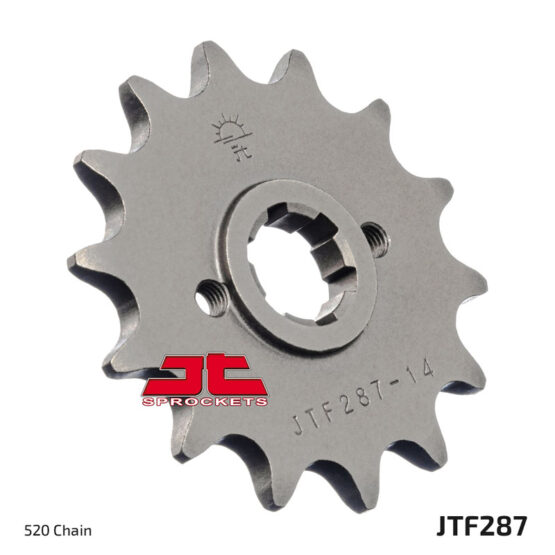 JT Steel Front Sprocket 15T-520 For 83-84 Honda XR350R - Image 2