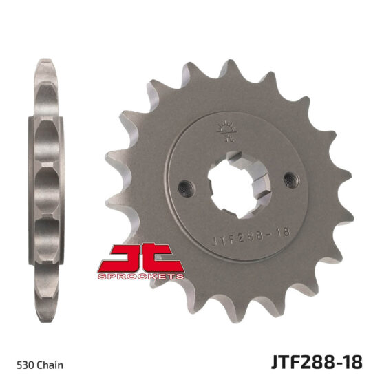 Front Steel Countershaft Sprocket - 18 Tooth 530 - Image 2