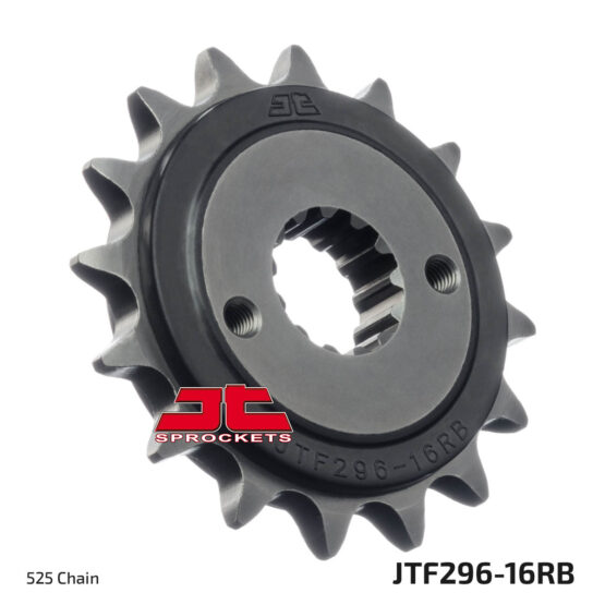 Front Steel Countershaft Sprocket w/ Rubber Damper - 16 Tooth 525 - Image 2
