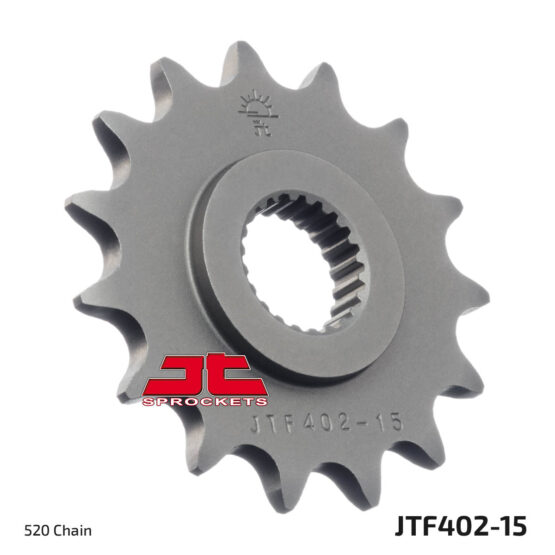 Front Steel Countershaft Sprocket - 15 Tooth 520 - Image 2