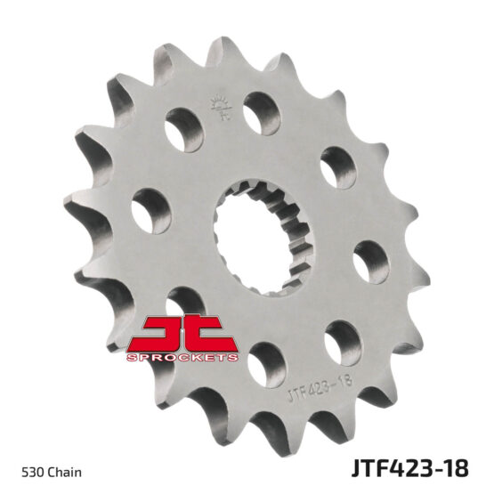 Front Steel Countershaft Sprocket - 18 Tooth 530 - Image 2