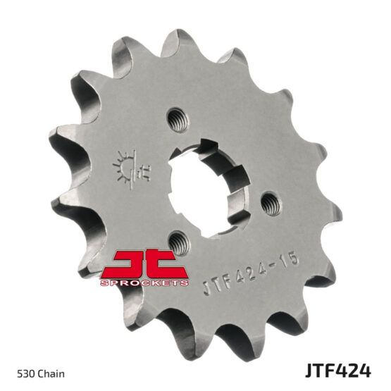 JT JTF424.15 Front Sprocket 15T-530 For 72-82 Suzuki Yamaha - Image 3