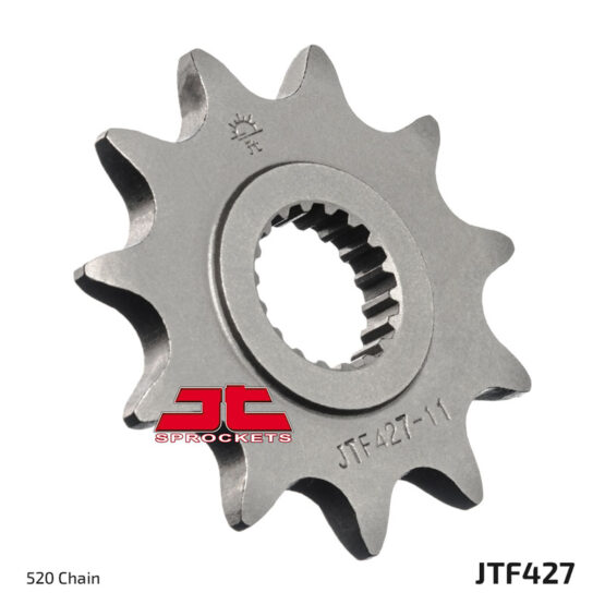 Front Steel Countershaft Sprocket - 11 Tooth 520 - Image 2