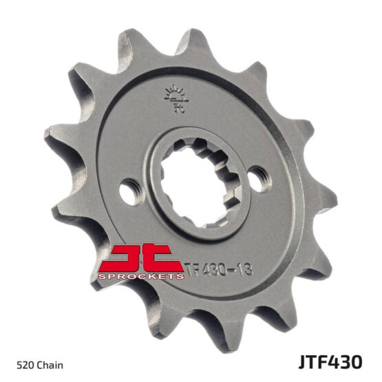 Front Steel Countershaft Sprocket - 12 Tooth 520 - Image 2