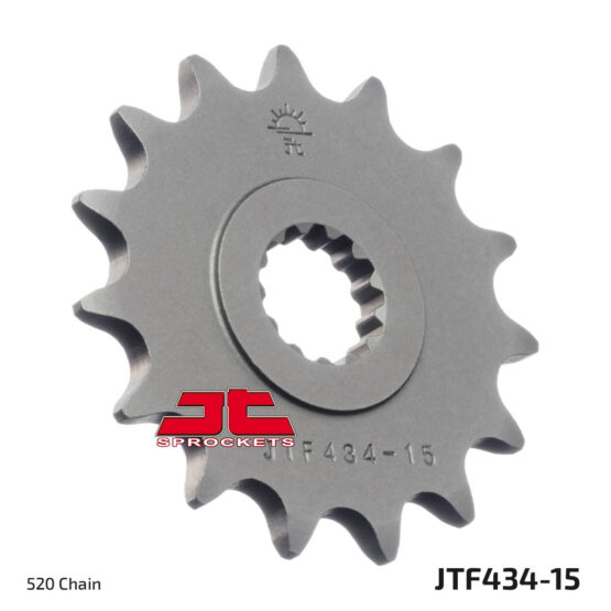 Front Steel Countershaft Sprocket - 15 Tooth 520 - Image 2