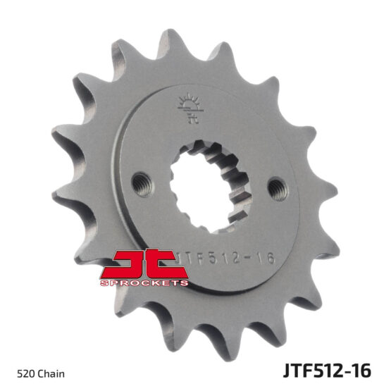Front Steel Countershaft Sprocket - 16 Tooth 520 - Image 2