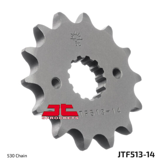 Front Steel Countershaft Sprocket - 14 Tooth 530 - Image 2