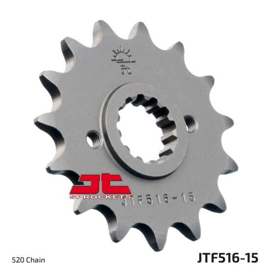 Front Steel Countershaft Sprocket - 15 Tooth 520 - Image 2