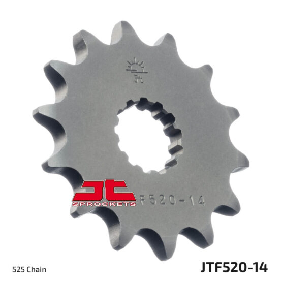 Front Steel Countershaft Sprocket - 14 Tooth 525 - Image 2