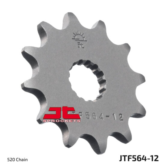Front Steel Countershaft Sprocket - 12 Tooth 520 - Image 2