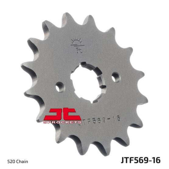Front Steel Countershaft Sprocket - 16 Tooth 520 - Image 2