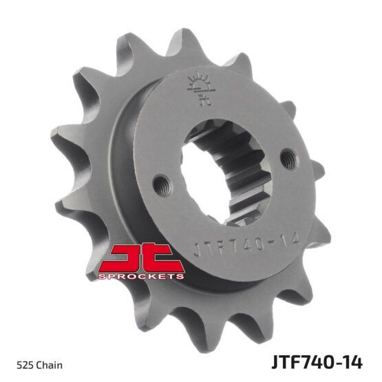 Front Steel Countershaft Sprocket - 14 Tooth 525 - Image 2