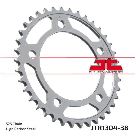 Steel Rear Sprocket - 38 Tooth 525 - Image 2