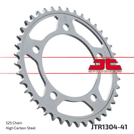 Steel Rear Sprocket - 41 Tooth 525 - Image 2