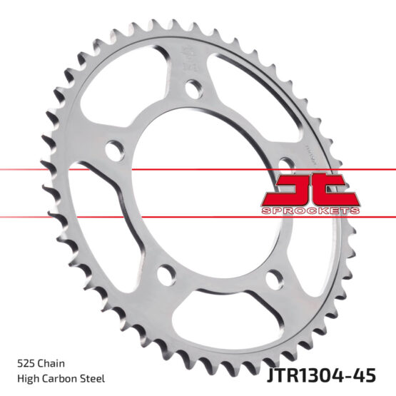 Steel Rear Sprocket - 45 Tooth 525 - Image 2