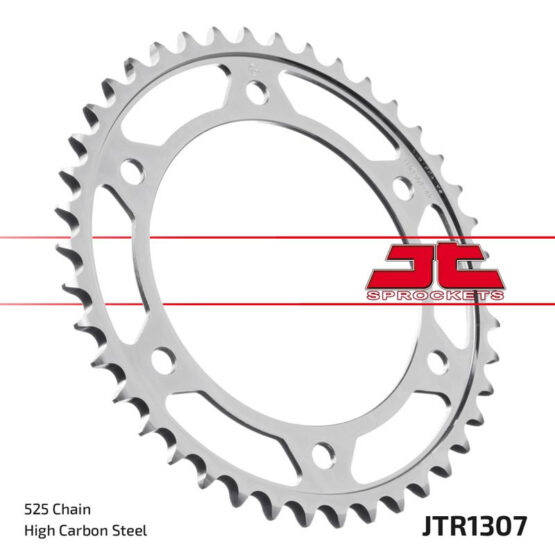 Steel Rear Sprocket - 46 Tooth 525 - Image 2