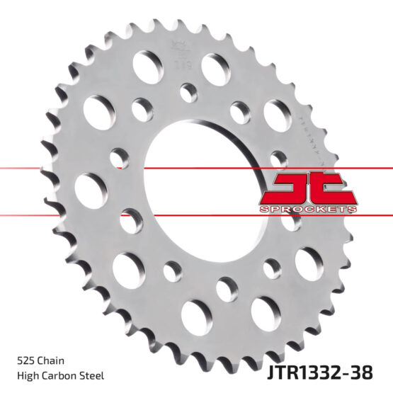 Steel Rear Sprocket - 38 Tooth 525 - Image 2