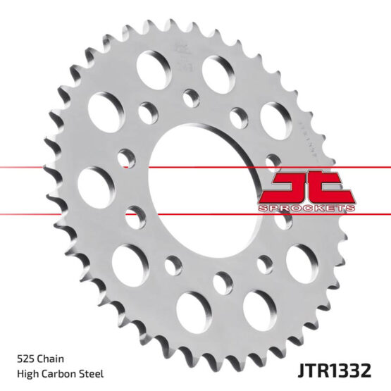 Steel Rear Sprocket - 38 Tooth 525 - Image 3