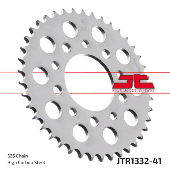 Steel Rear Sprocket - 41 Tooth 525 - Image 2