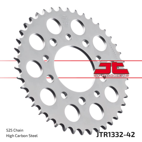 Steel Rear Sprocket - 42 Tooth 525 - Image 2