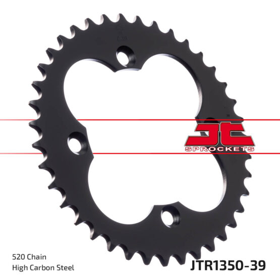 Steel Rear Sprocket - 39 Tooth 520 - Image 2