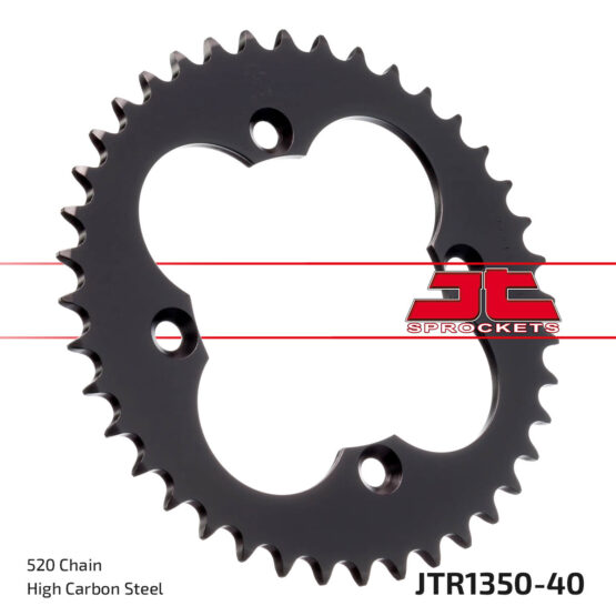 Steel Rear Sprocket - 40 Tooth 520 - Image 2